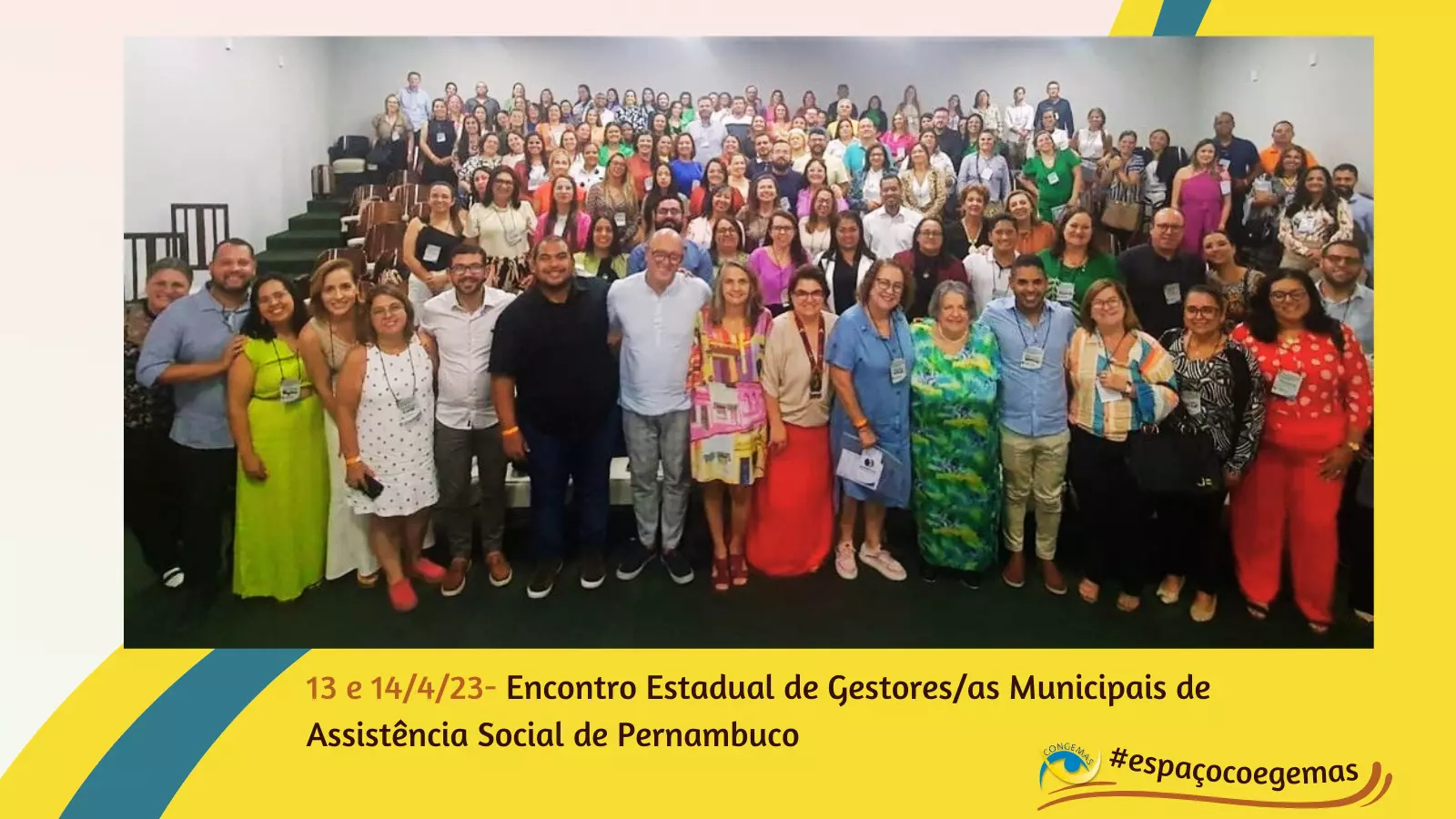 COEGEMAS PE / Encontro Estadual de Gestores Municipais de Assistência Social de Pernambuco